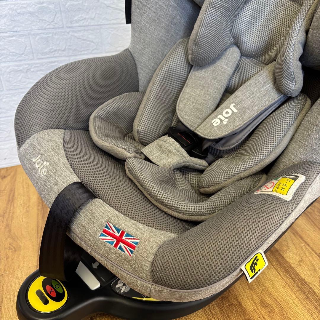 美品　JOIE チャイルドシート アイ・アーク360°キャノピー付　グレー