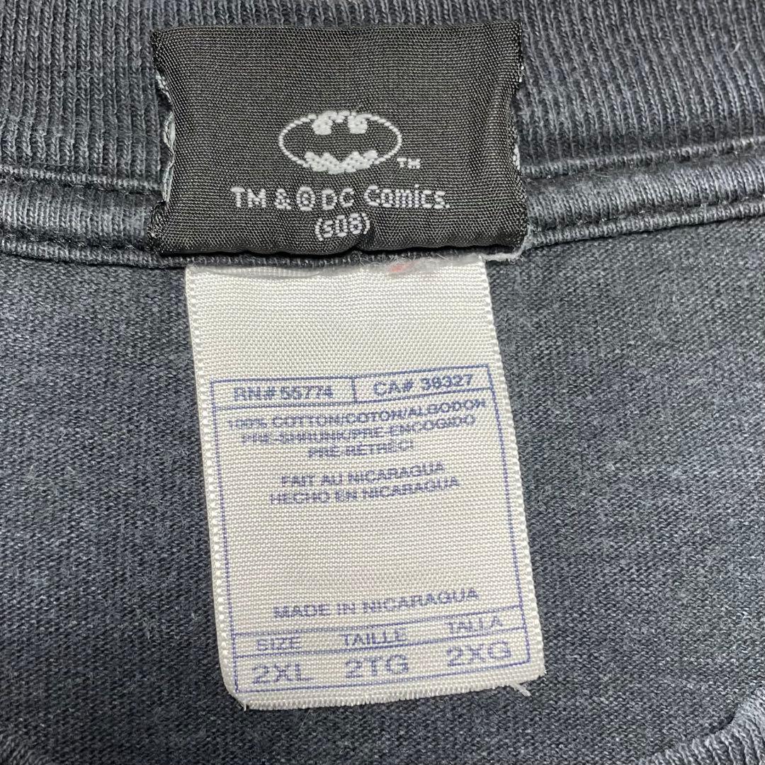 ジョーカー　ダークナイト　バットマン　ヒースレジャー　映画　古着　Tシャツ　黒