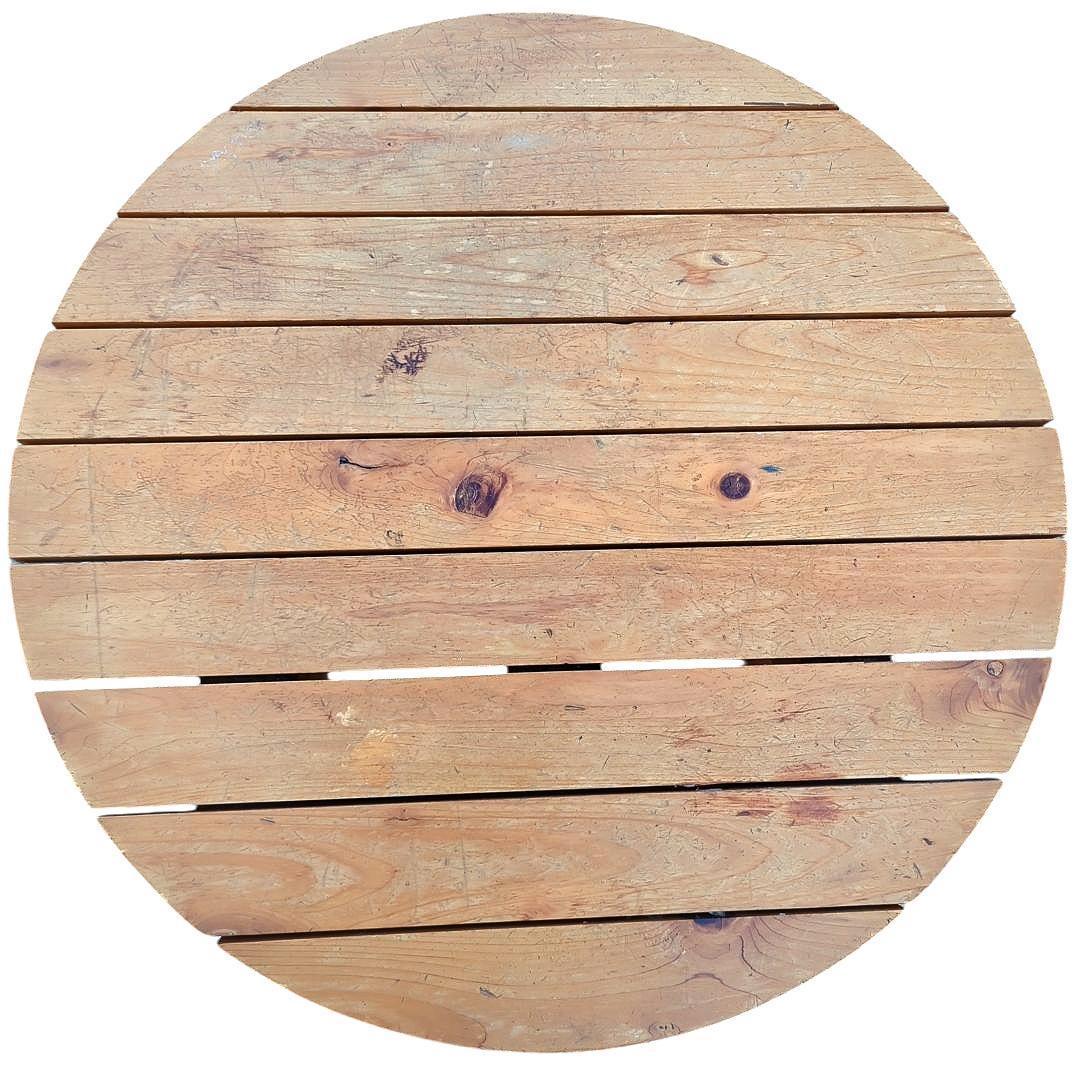 【送料無料】ヴィンテージ ウッドテーブル＆チェアセット 折りたたみ