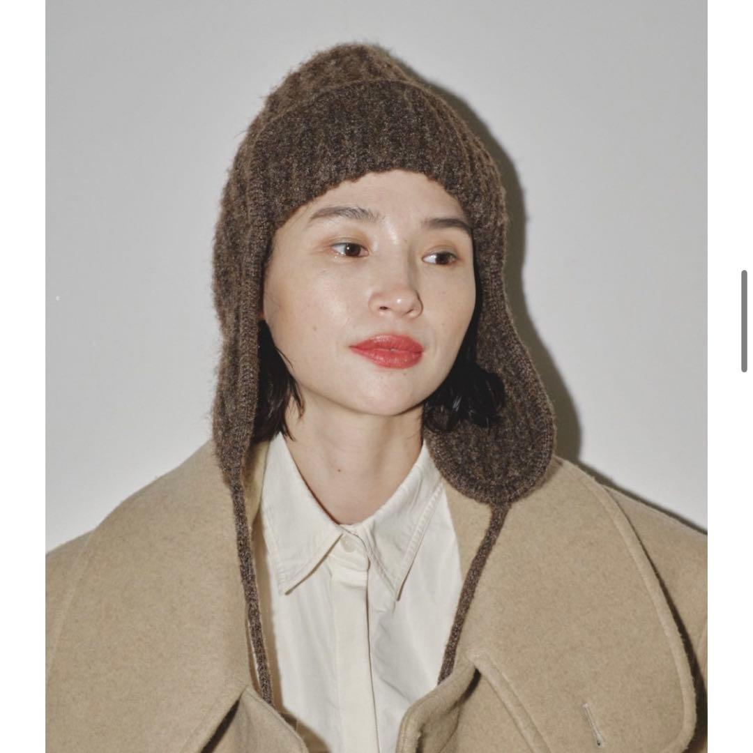 TODAYFUL Fright Knit Cap チョコ