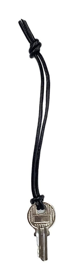 エルメス カデナ＆キー＆革紐 No.110 シルバー 中古品 (59105)