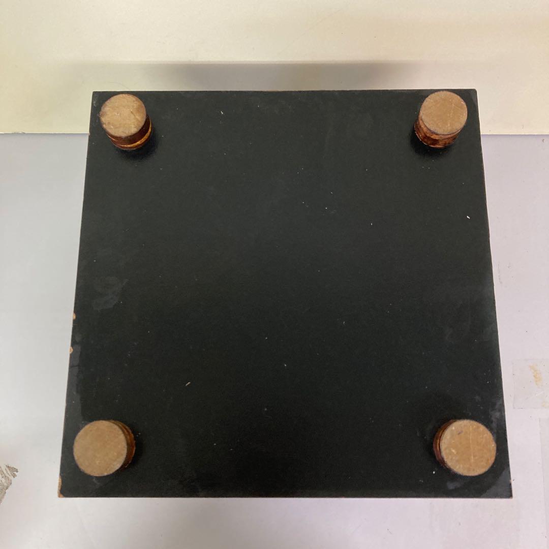 B-1 【美品】伝統工芸 樺細工（桜皮細工） 飾り棚 / サイドテーブル