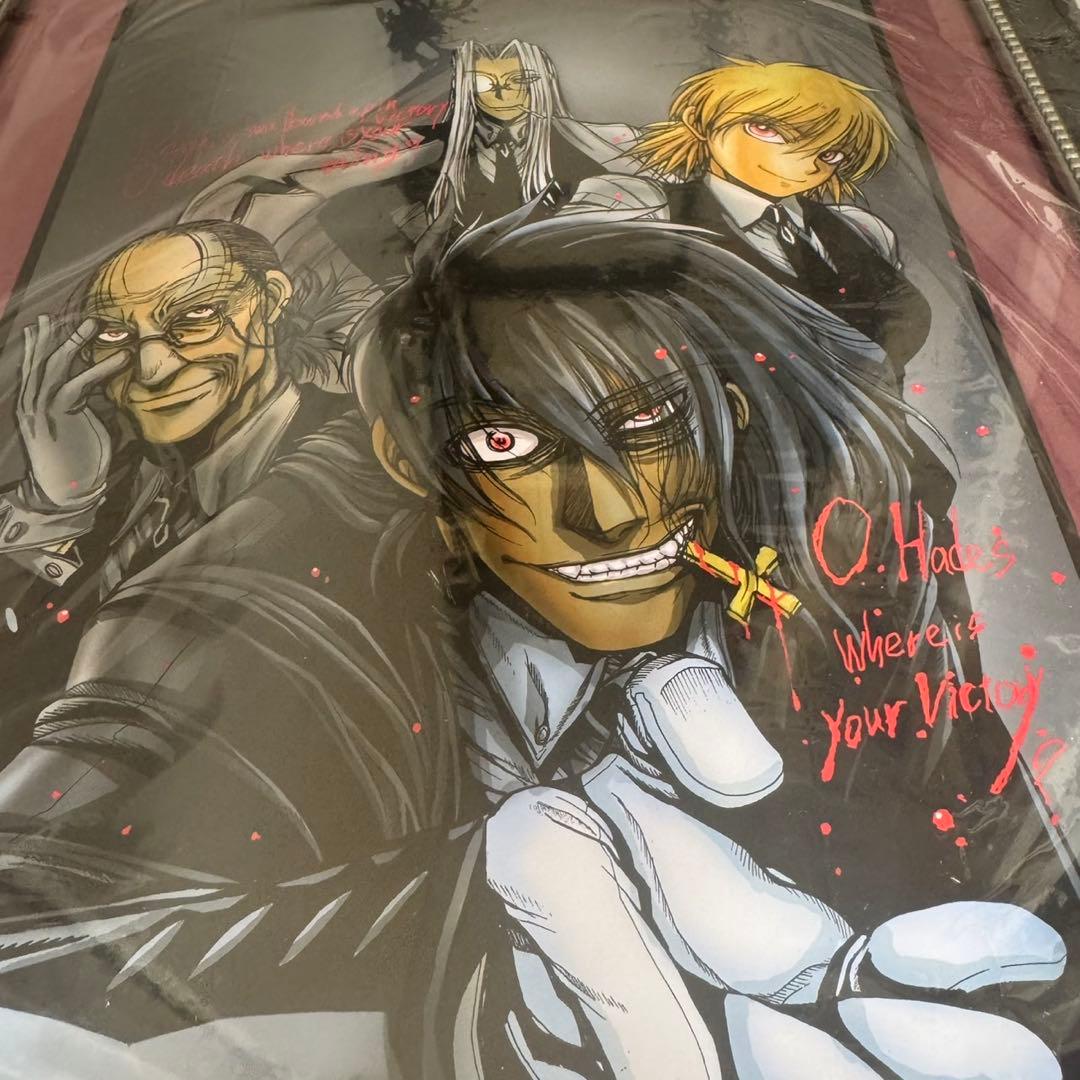 平野耕太 原画展 限定 B4 キャラファイングラフ HELLSING ヘルシング