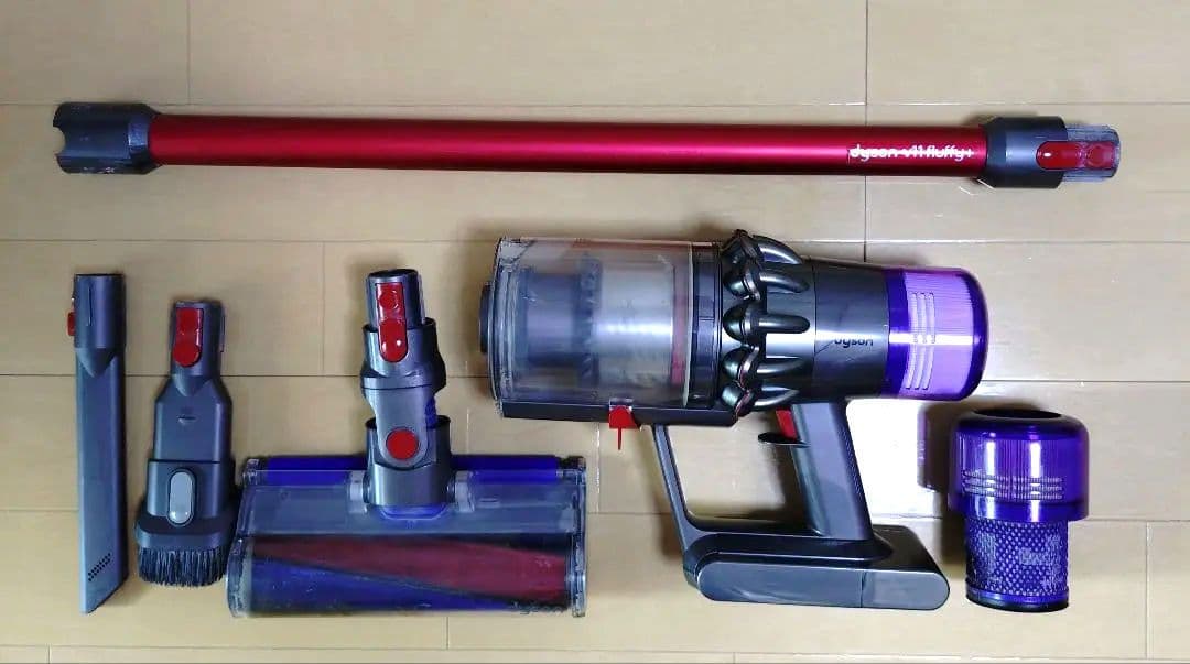 Dyson V11 FLUFFY SV14 スティッククリーナー■純正スタンド付