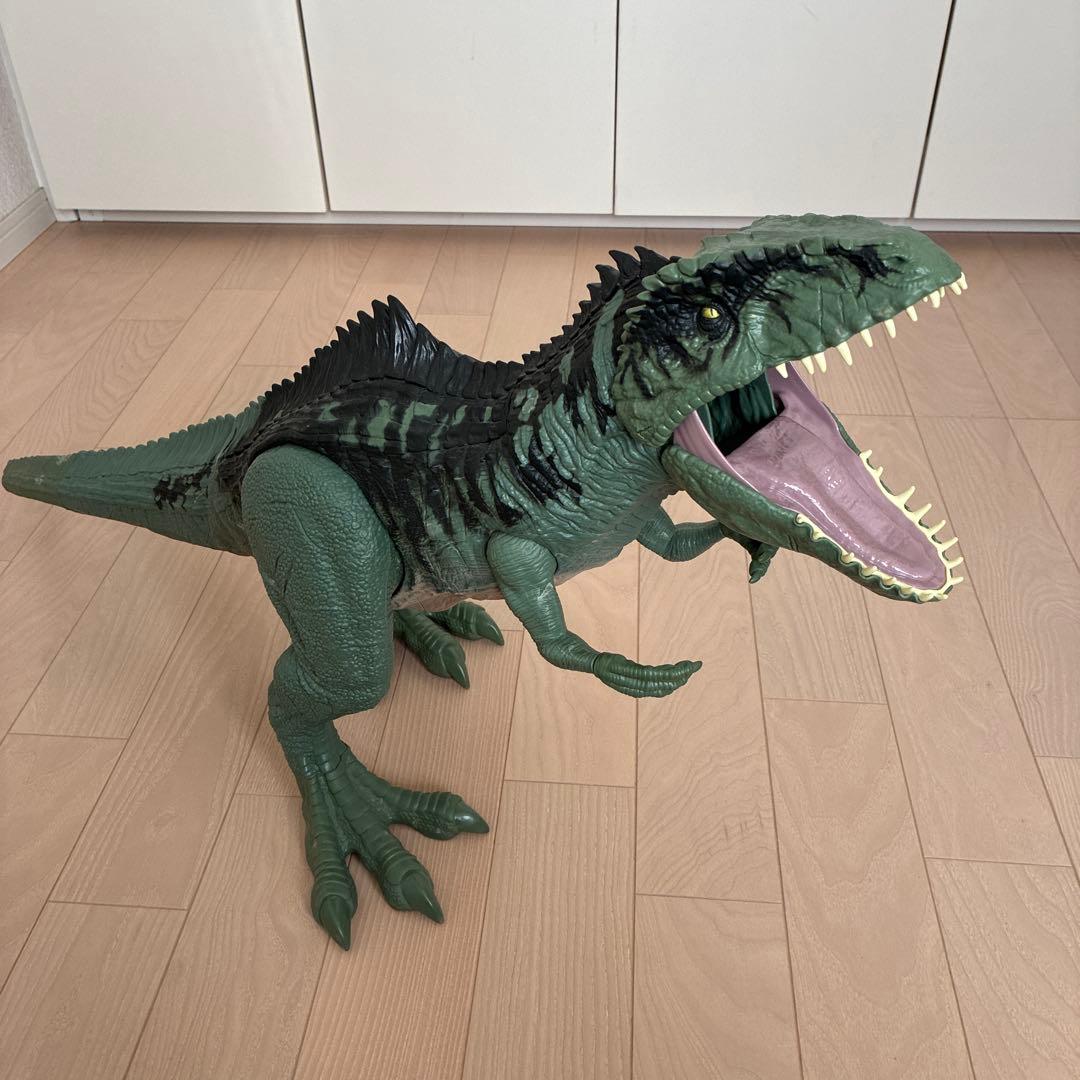マテル ジュラシックワールド スーパービッグ ギガノトサウルス　恐竜