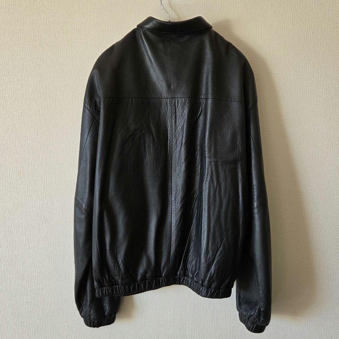 90s Ralph Lauren レザージャケット ポニー無し Lサイズ