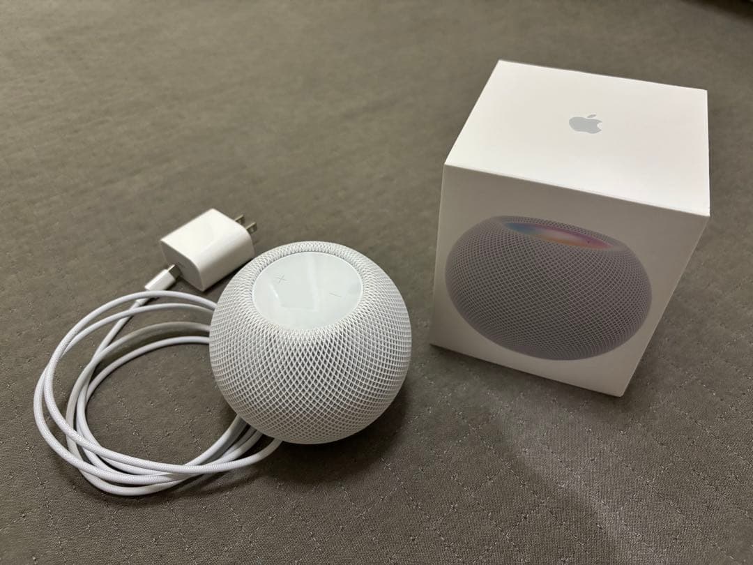 【え】Apple Pod mini ホワイト