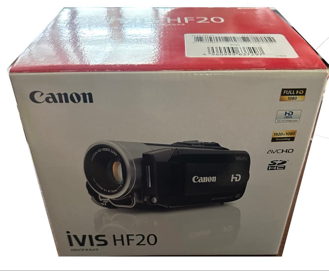 動作確認済み Canon ivis HF20
