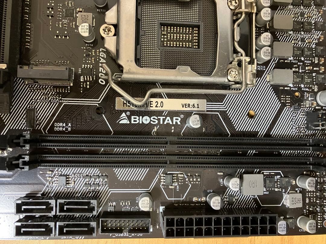 i5 10400　BIOSTAR H510M DDR4 16GB