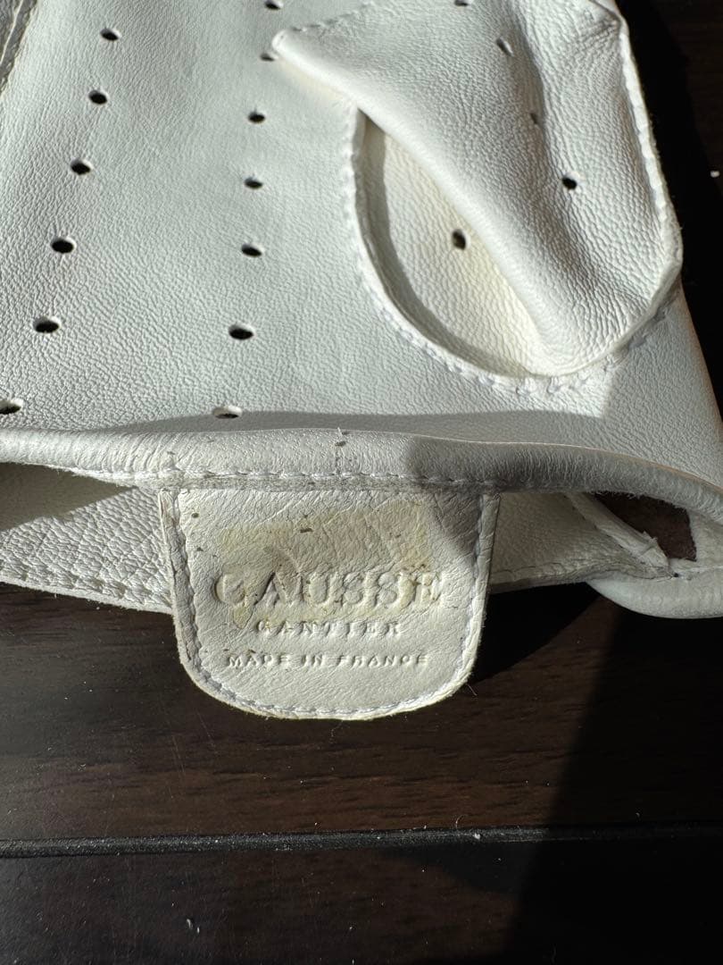 新品未使用！CAUSSE（コース／ガンコス）パイソン×レザーグローブ