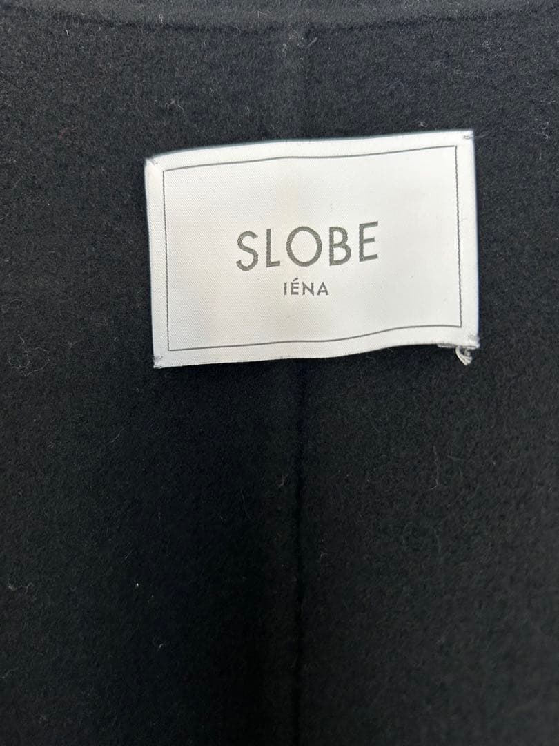 SLOBE IENA サイドスリット オーバーサイズ チェスターコート