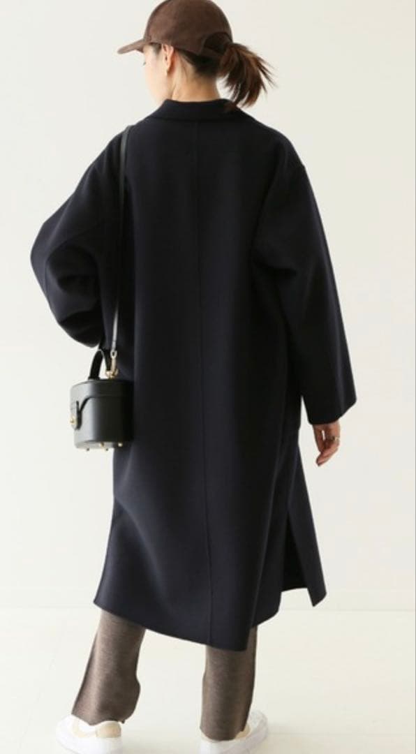 SLOBE IENA サイドスリット オーバーサイズ チェスターコート