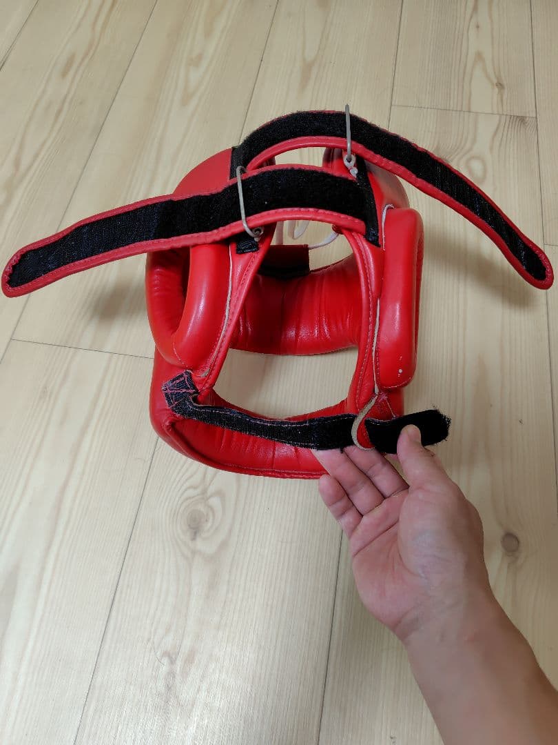 R*Y様 WINDY ヘッドギア レッド Lサイズ