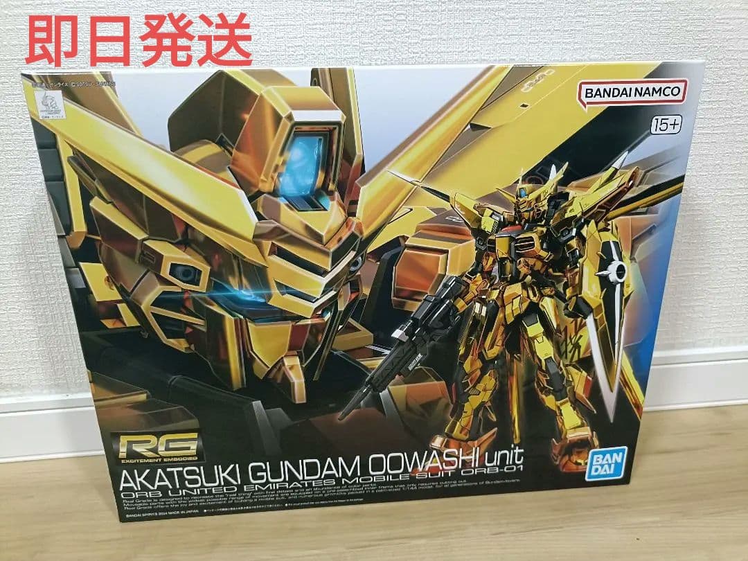 アカツキガンダム　RG 1/144　リアルグレード　オオワシ装備