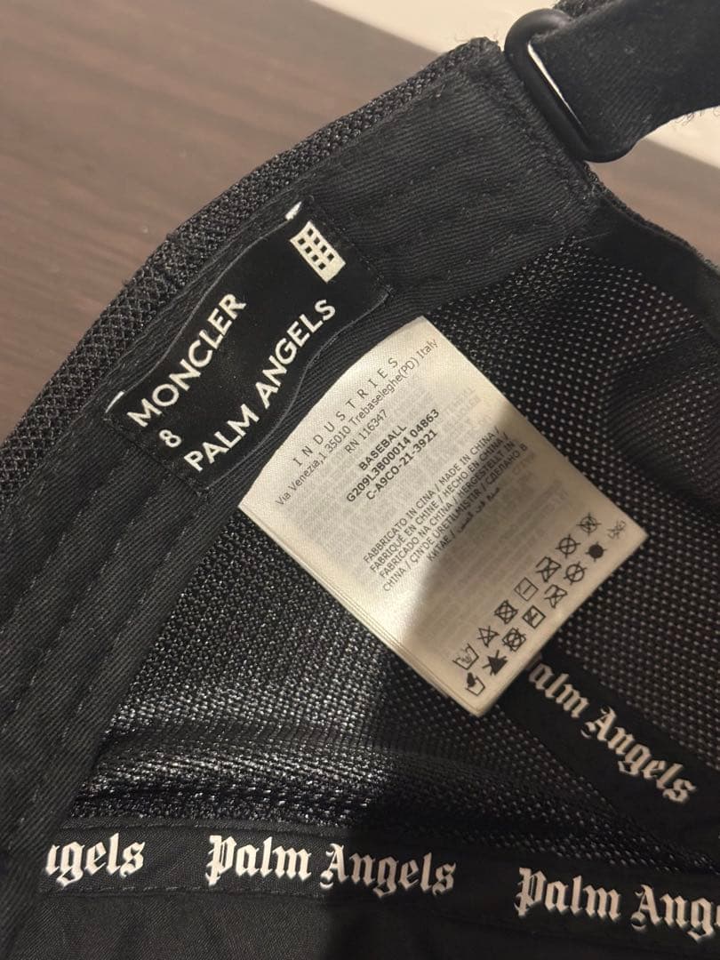 最安値！Moncler × Palm Angels ウィングキャップ