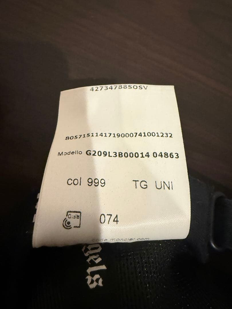 最安値！Moncler × Palm Angels ウィングキャップ