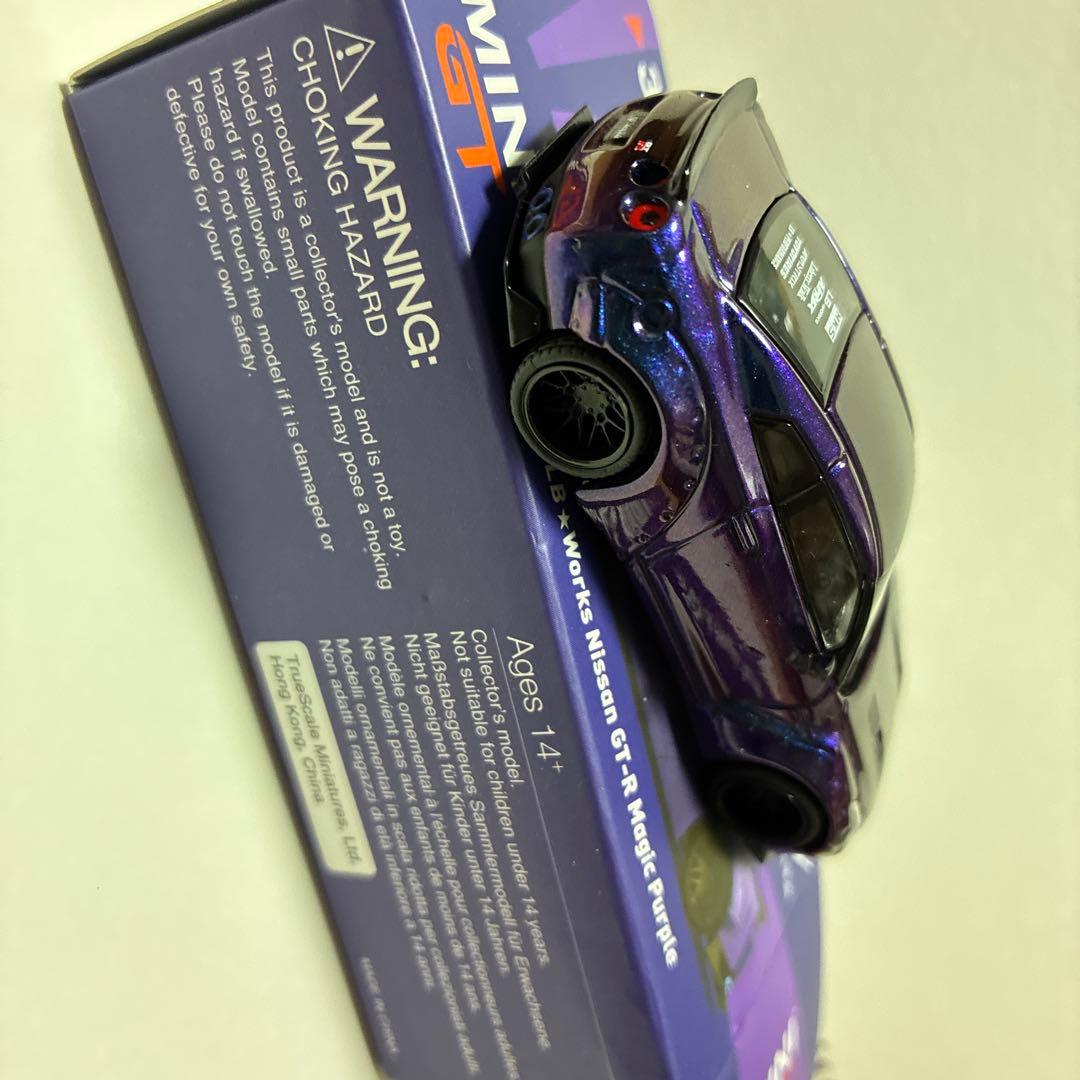 MINI GT リバティーウォーク　LBWK GT-R マジックパープル