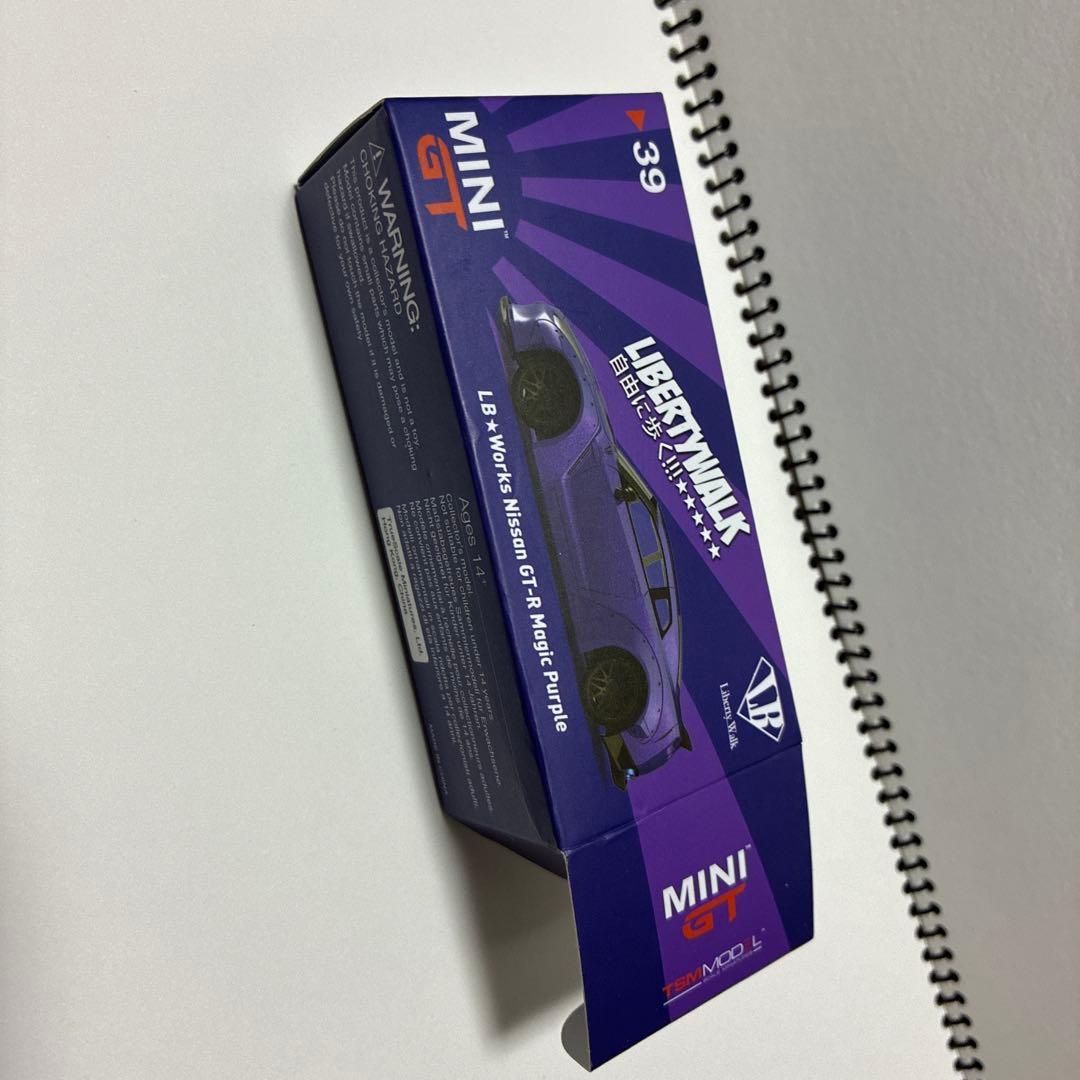 MINI GT リバティーウォーク　LBWK GT-R マジックパープル