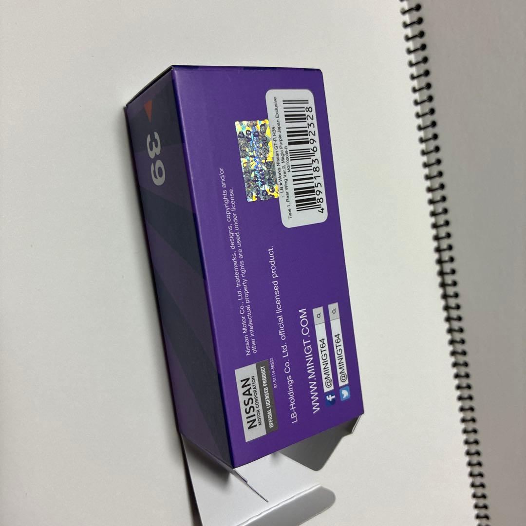 MINI GT リバティーウォーク　LBWK GT-R マジックパープル