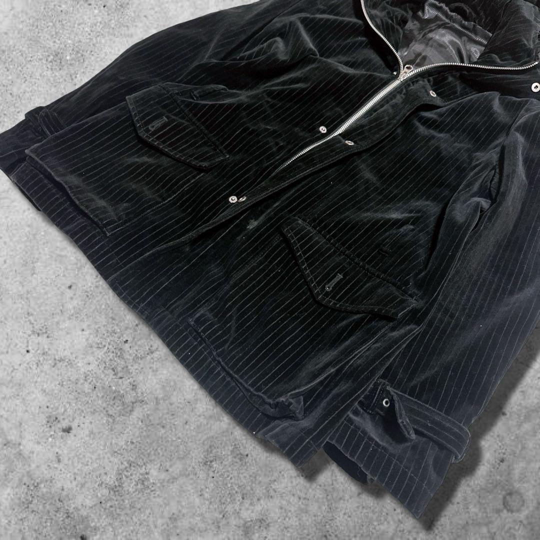 ジャケット・アウター 00s archive velours jacket opium Y2K