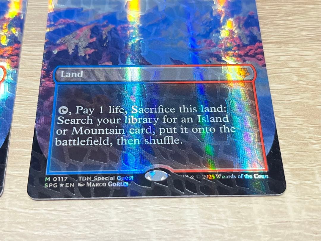 MTG TDM 沸騰する小湖　ドラゴンスケイル・Foil 英語　2枚