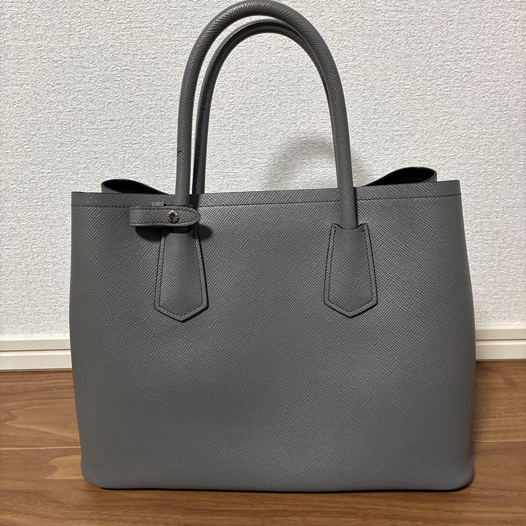 プラダ(Prada) BN2823 Saffiano Cuir グレー