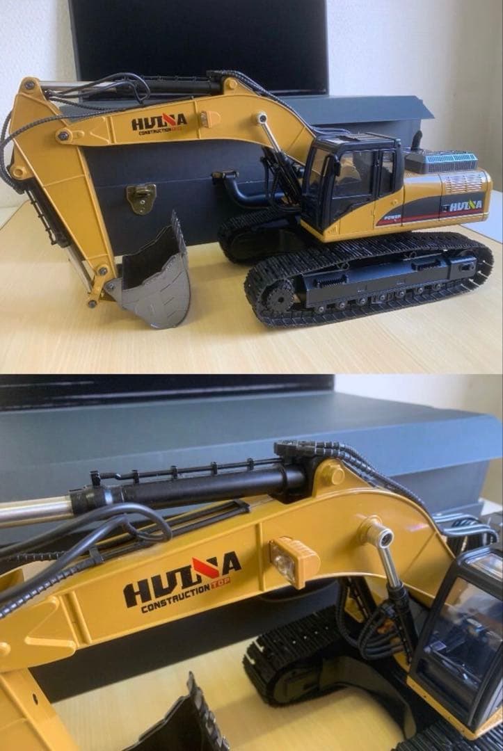 HuiNa Toys 1580 1/14 RC 油圧ショベル キャタピラ 金属製