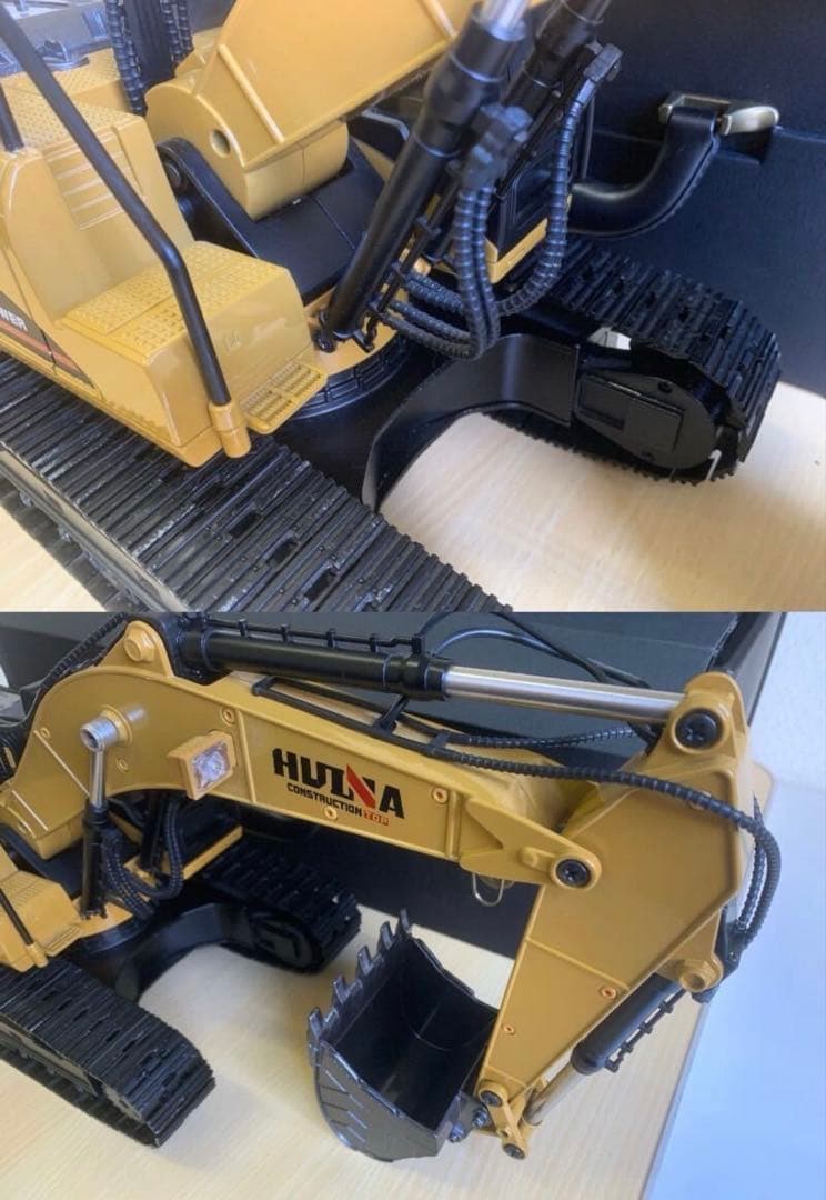 HuiNa Toys 1580 1/14 RC 油圧ショベル キャタピラ 金属製