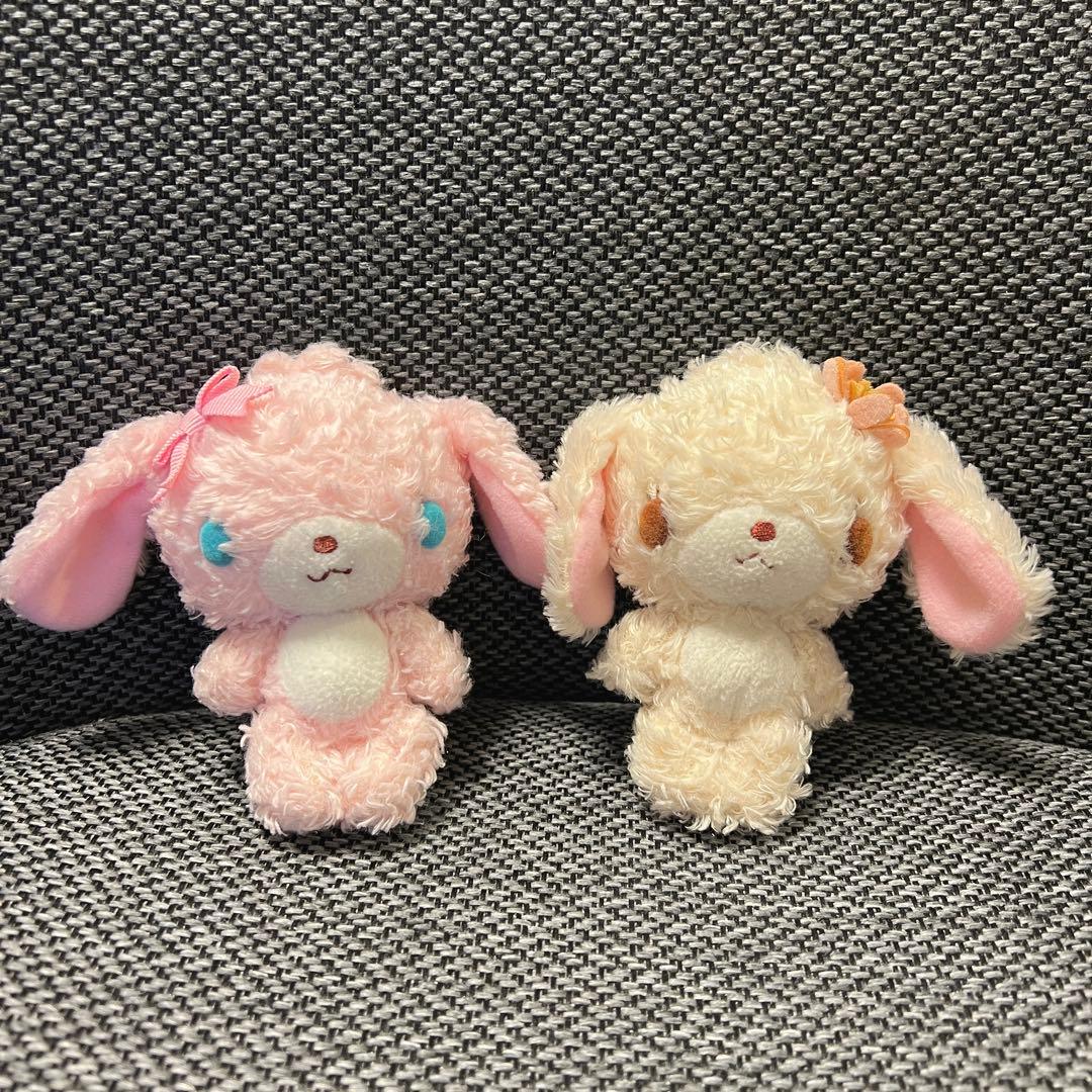 【シュガーバニーズ】ももうさ はなうさ ぬいぐるみ セット【Sanrio】
