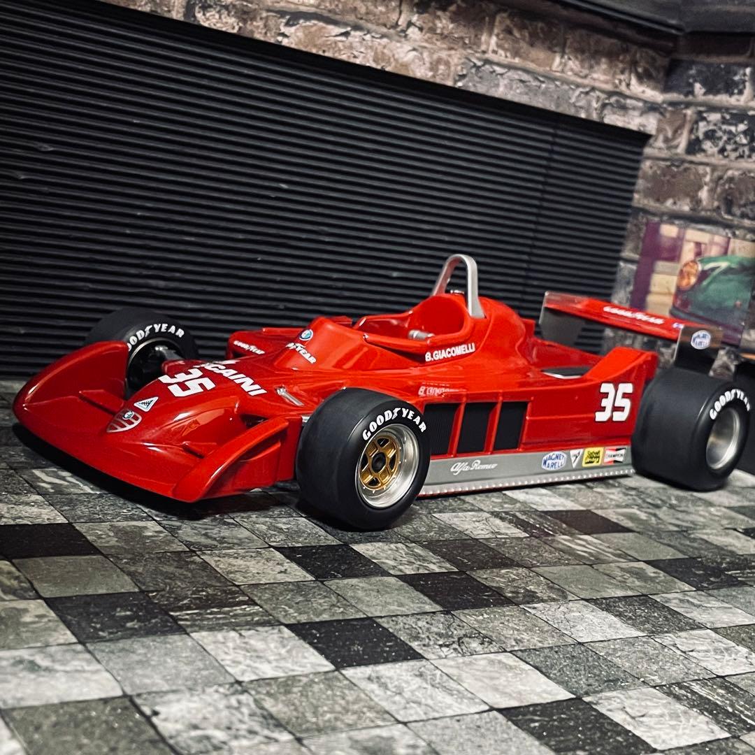 80台限定 1/18 Tecnomodel アルファロメオ 177 アウトデルタ