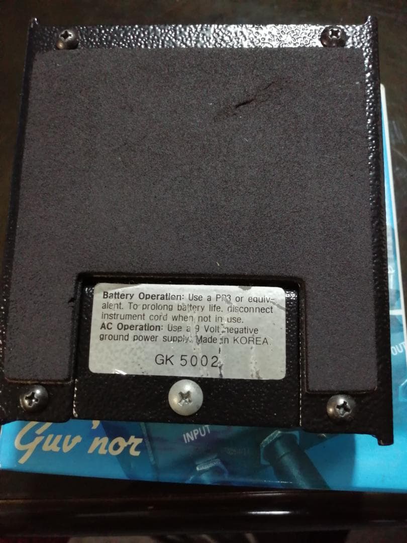 Marshall The Guv’nor　マーシャル ガバナー 箱付き