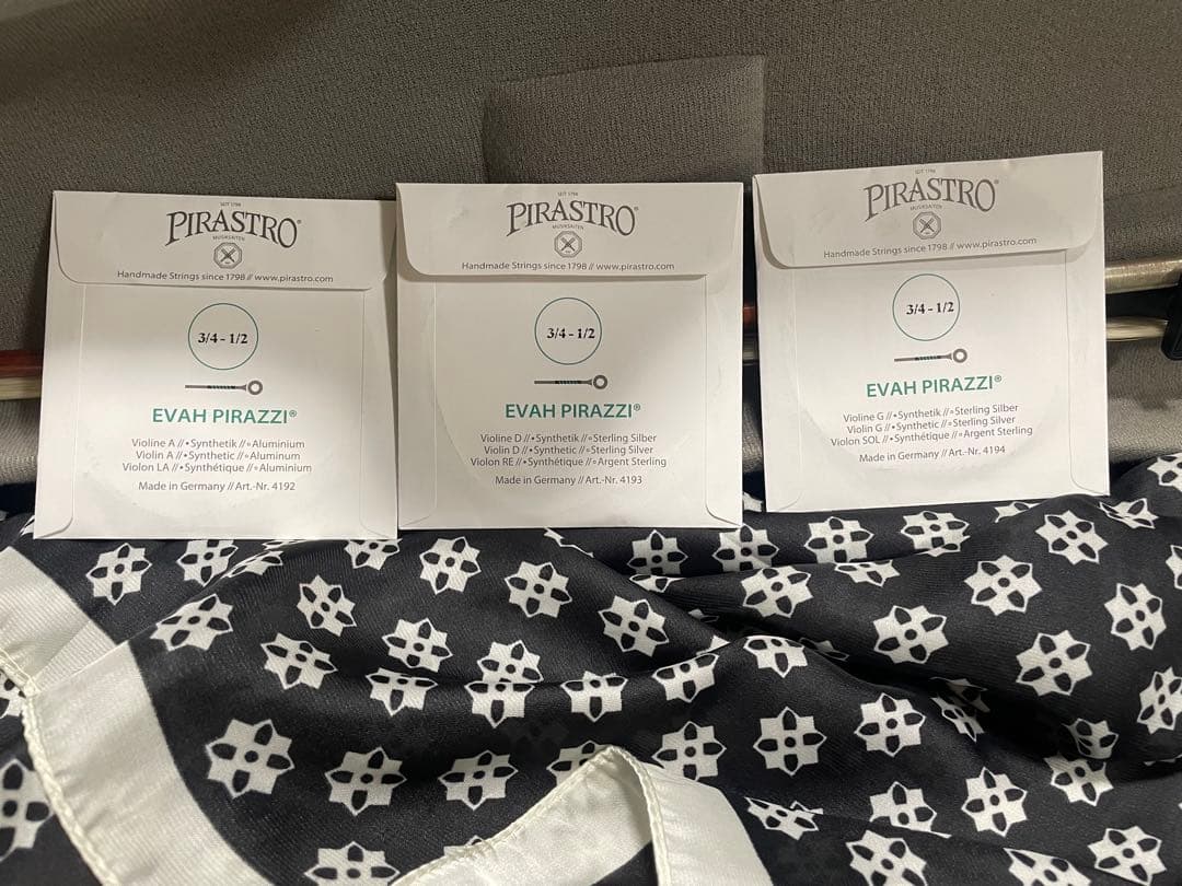 ドイツ製 カールヘフナー 3/4サイズ KH165 虎杢