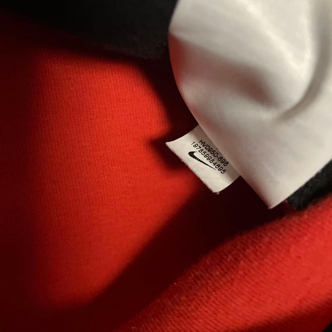 Nike レッドブラック パーカー Sサイズ　限定色　赤黒　テックフリース