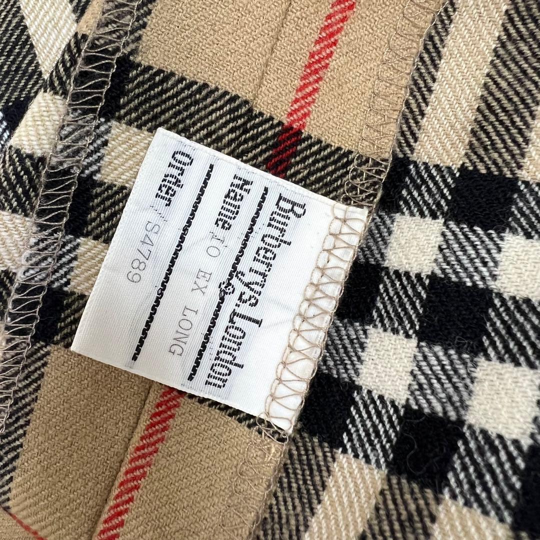 美品♡burberrys ヴィンテージ　ノバチェック プリーツスカート　膝下