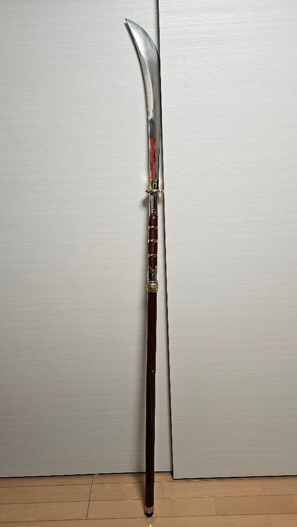 【週末特価】長刀 能楽用 全長約174㎝(鍔元まで123㎝)