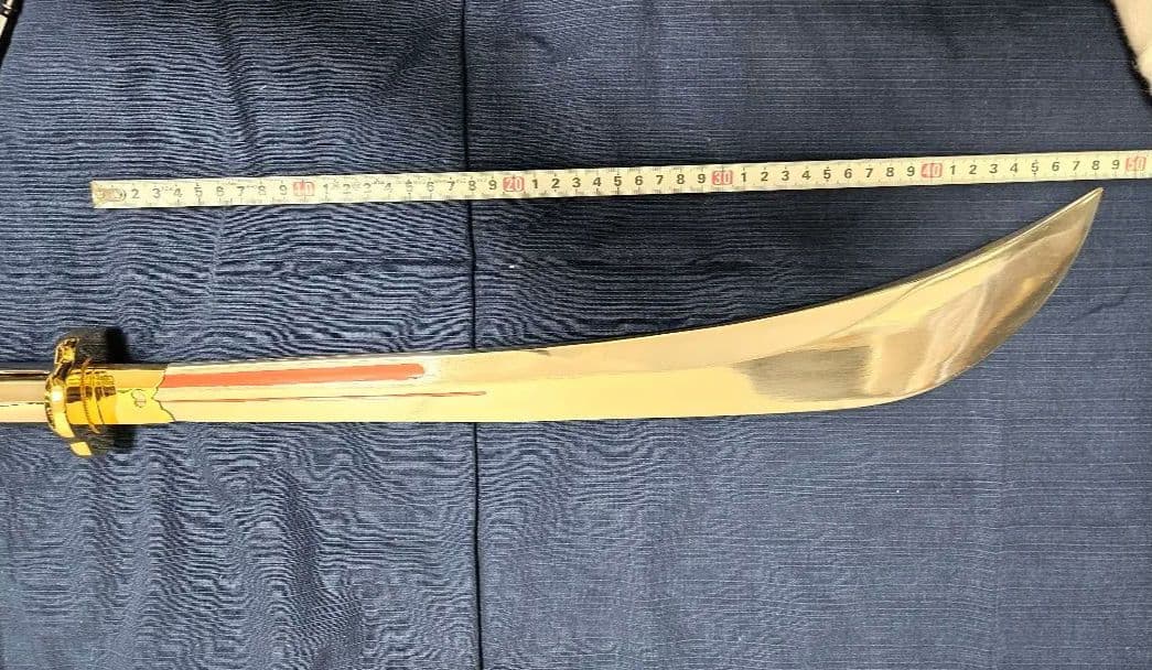 【週末特価】長刀 能楽用 全長約174㎝(鍔元まで123㎝)