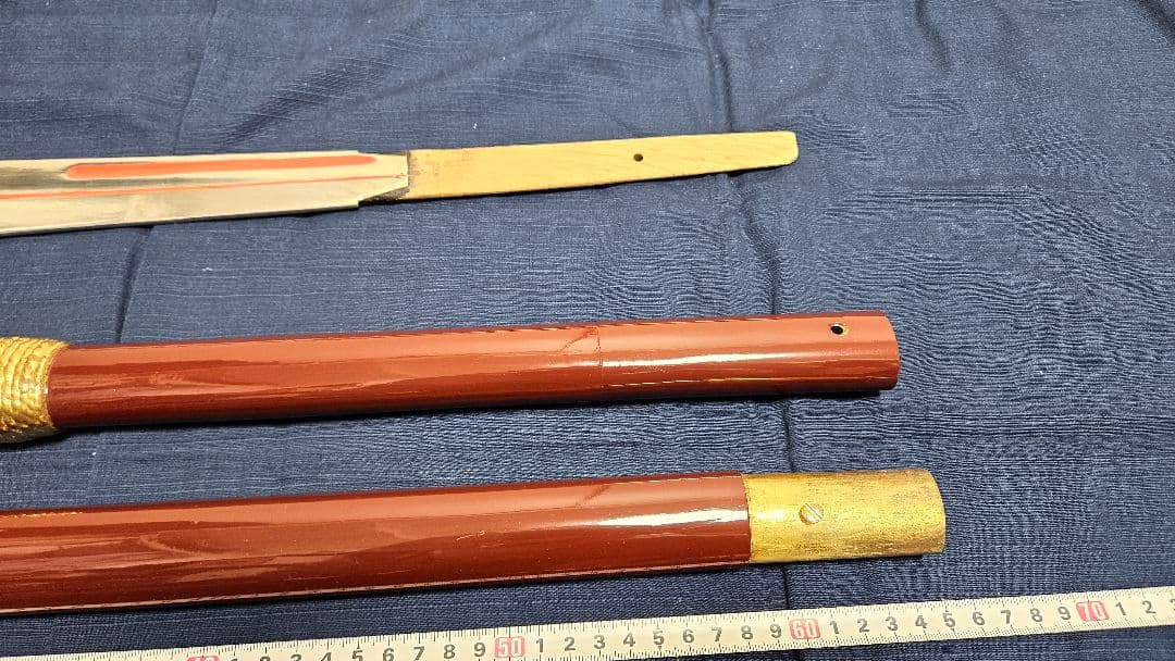 【週末特価】長刀 能楽用 全長約174㎝(鍔元まで123㎝)