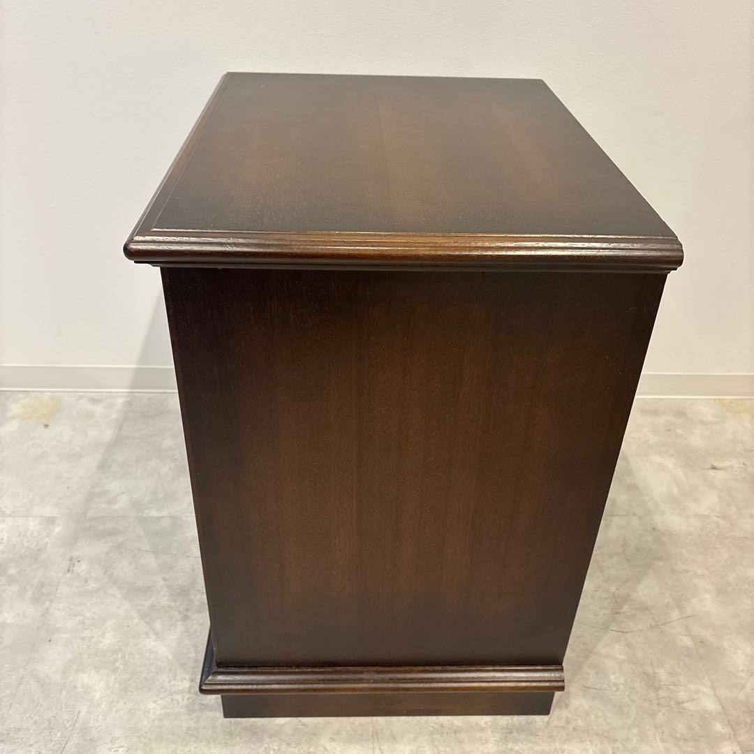 レア ナガノインテリア キャビネット 棚 収納 茶 木製 ヴィンテージ