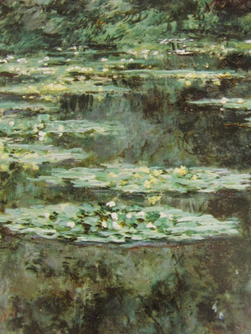 クロード・モネ、「Water Lilies」、厳選、希少大判画集・額装画