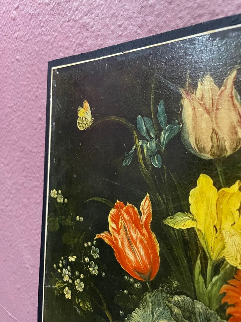 早い者勝ち♪　アンティーク　VANDEVOORDE Paris 絵画　油絵　レア