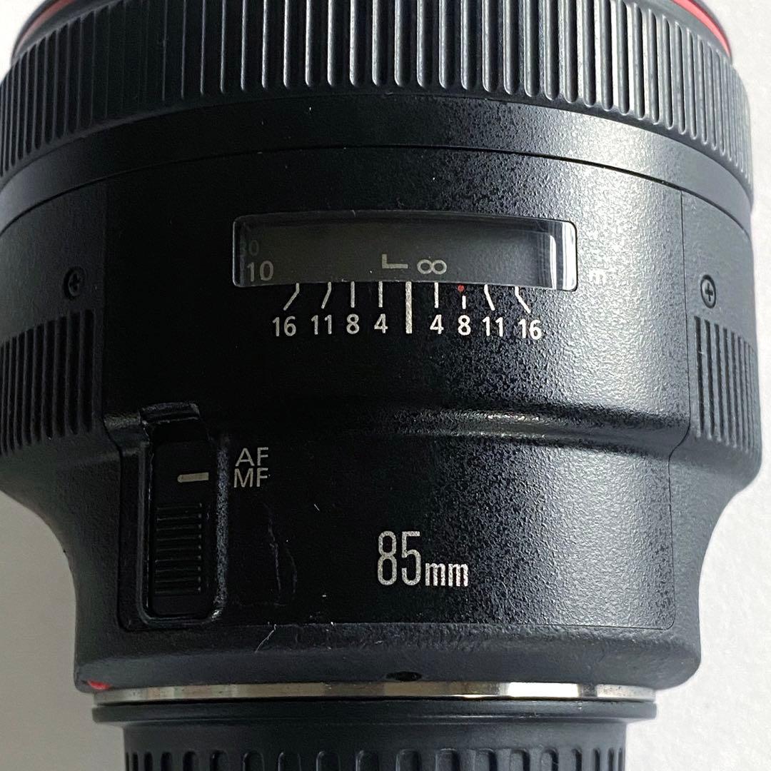 CANON EF85mm F1.2L II USM レンズ 元箱あり