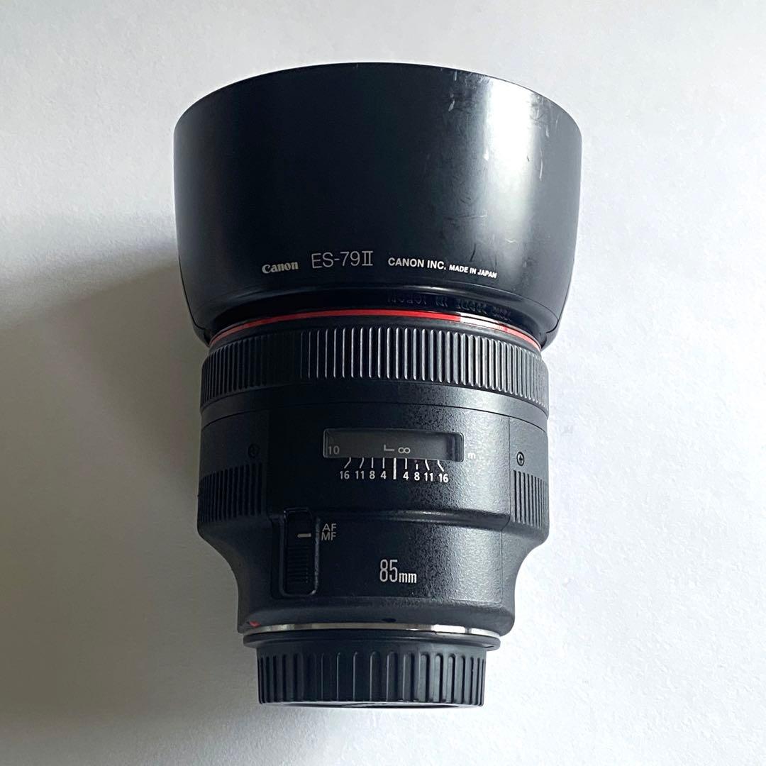CANON EF85mm F1.2L II USM レンズ 元箱あり