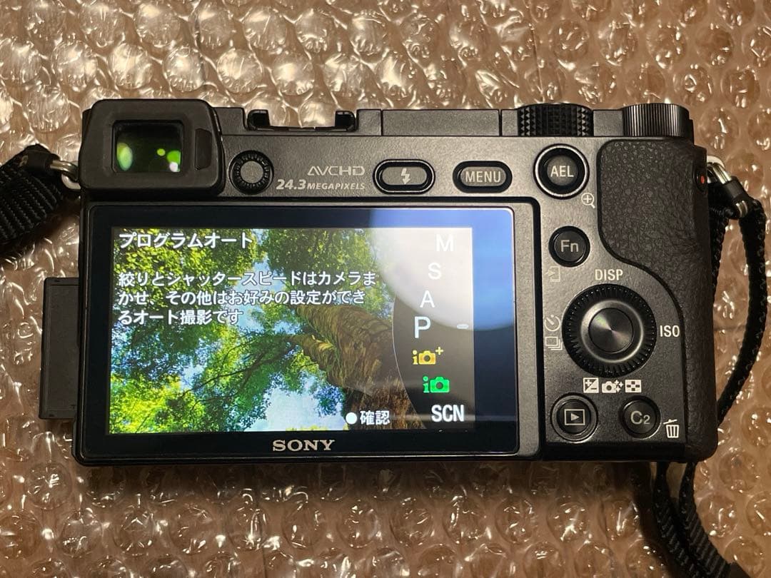 SONY α6000 APS-C ミラーレスカメラ 本体 レンズ バッテリー