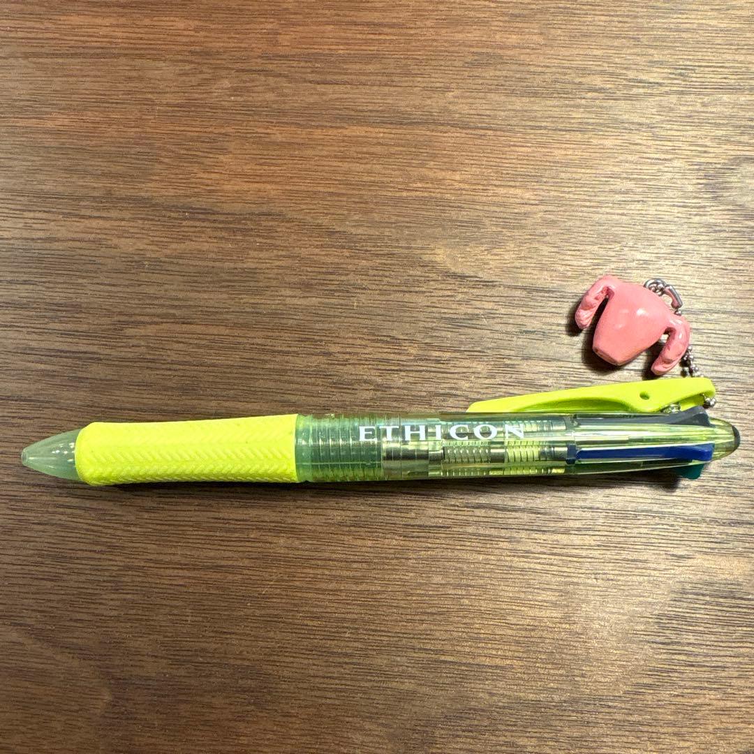 ETHICON 4色ボールペン 子宮ストラップ