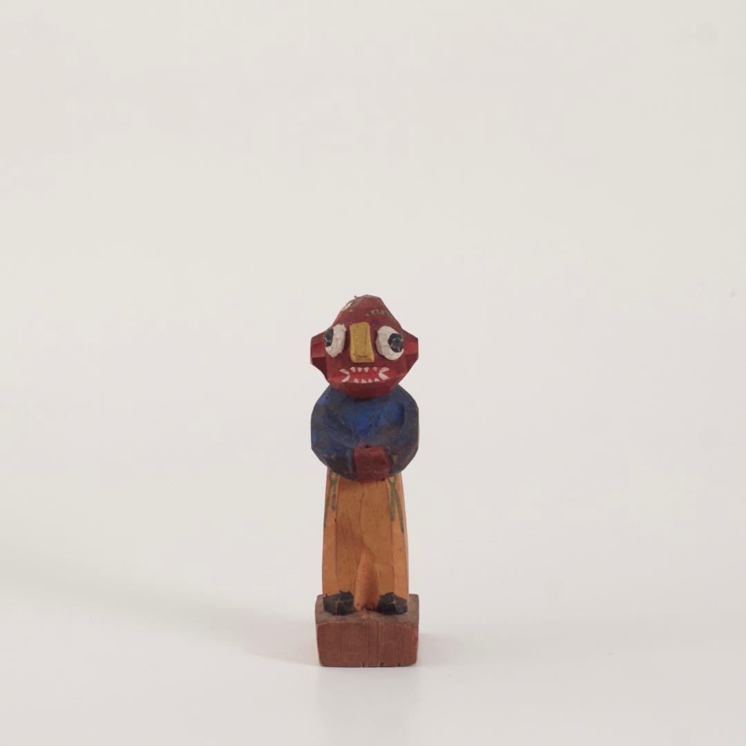 奇怪な 木端人形 郷土人形 民芸 農民美術 古道具 アンティーク