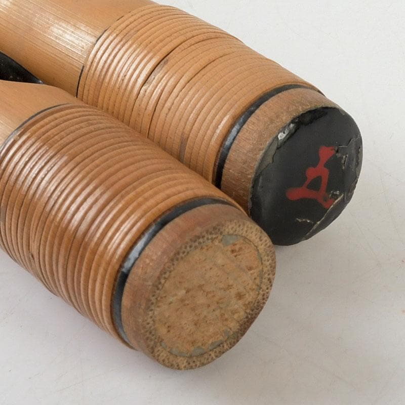 木管楽器　竹製　横笛　篠笛　みさと笛　幸幹　2本　袋付　V　9634