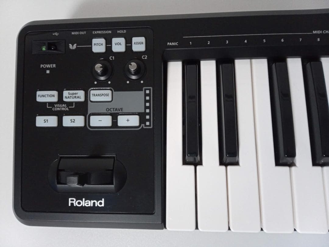 Roland A-49/BK MIDIキーボード ブラック