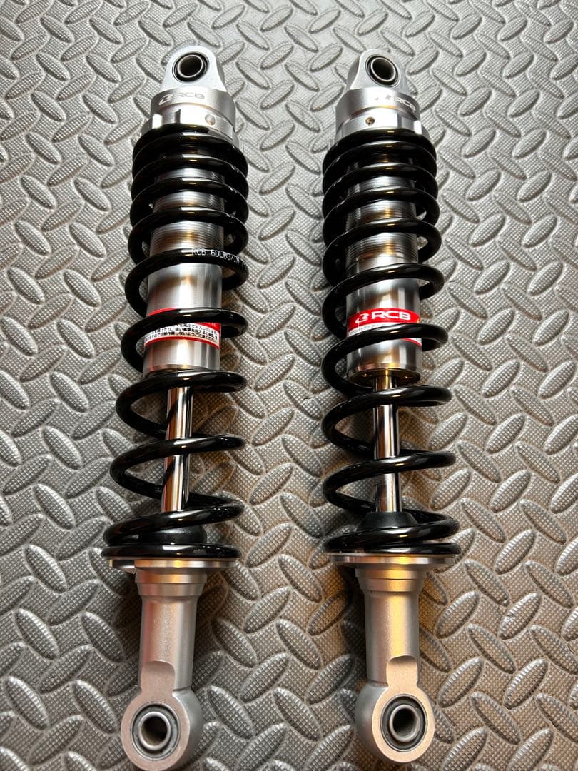 正規品 レーシングボーイ(RCB)リヤショック黒335mm モンキー125等