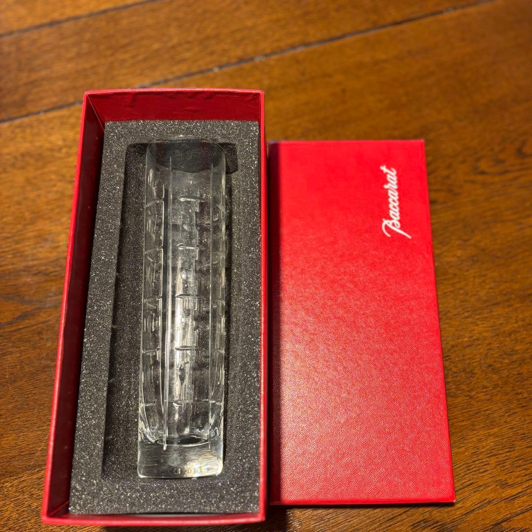 バカラ　花瓶　フラワーベース