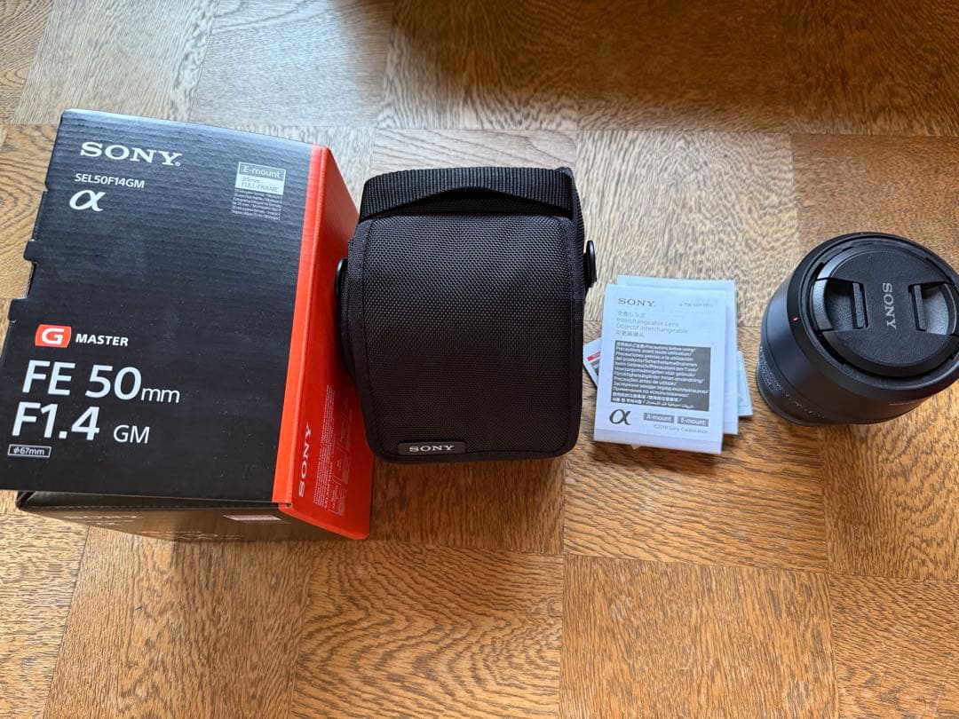 Sony FE 1.4/50 GM レンズ